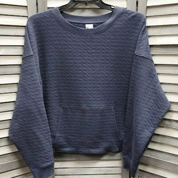 Women's Quilted Crew Sweatshirt | All in Motion | XXL - Picture 1 of 15